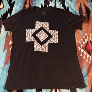 Black Graphic Women's Shirt